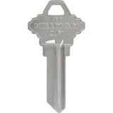 HILLMAN Traditional Key House/Office Universal Key Blank Single, Pack of 10