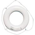 Jim-Buoy Closed Cell Foam U.S.C.G. Approved Life Ring With Rope Molded Into Core