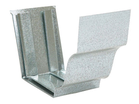 Amerimax 3.5 in. H X 4 in. W X 4 in. L Metallic Galvanized Steel K Slip Joint Connector, Pack of 30