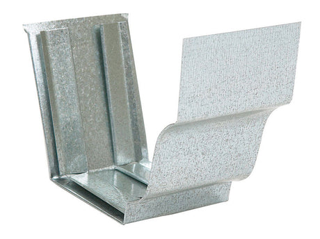 Amerimax 3.5 in. H X 4 in. W X 4 in. L Metallic Galvanized Steel K Slip Joint Connector, Pack of 30