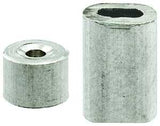 Prime-Line GD 12150 Cable Ferrule and Stop, 3/32 in Dia Dimensions, Aluminum