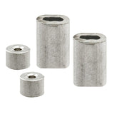 Prime-Line GD 12150 Cable Ferrule and Stop, 3/32 in Dia Dimensions, Aluminum