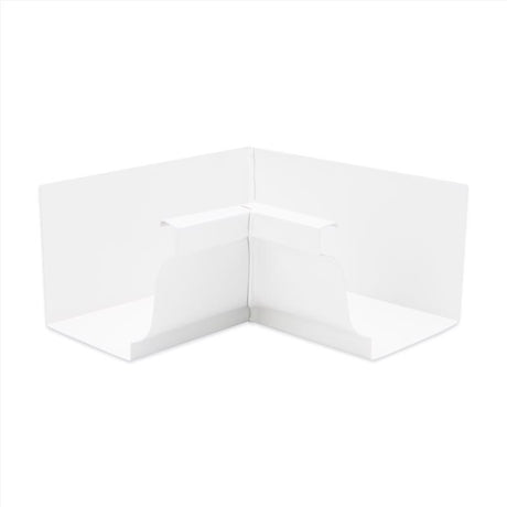 Amerimax 3.5 in. H X 3.75 in. W X 7.5 in. L White Aluminum K Inside Miter, Pack of 16