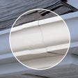 Amerimax 5 in. W White Aluminum K Slip Joint Connector, Pack of 30
