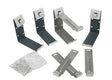 Amerimax 1.5 in. H X 4 in. W X 5.5 in. L White Aluminum K Fascia Bracket, Pack of 12