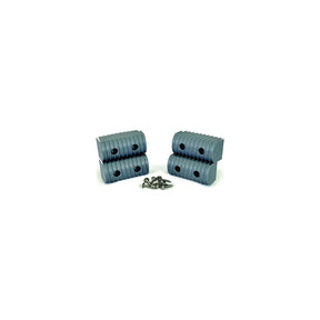Caliber 23051 Bunk Wrap 2″ x 4″ End Cap Only, Gray, 4/pk