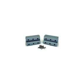 Caliber 23053 Bunk Wrap 2″ x 6″ End Cap Only, Gray, 4/pk