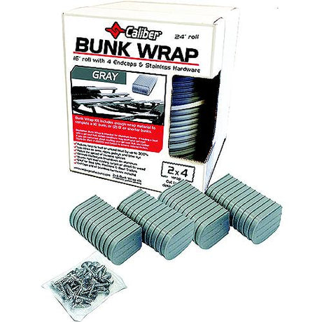 Caliber 23054 Bunk Wrap Kit (Includes 4 Endcaps and Stainless Steel Hardware)
