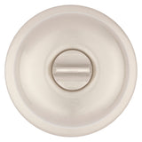 Kwikset Signature Series 730J 15 CP Privacy Lockset, 2-3/8 in Dia Knob, 2-5/8 in H x 2-5/8 in W Dimensions, Satin Nickel