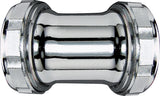 Plumb Pak PP169 Extension Pipe Coupling, 1-1/4 in, Slip-Joint, Brass, Chrome-Plated