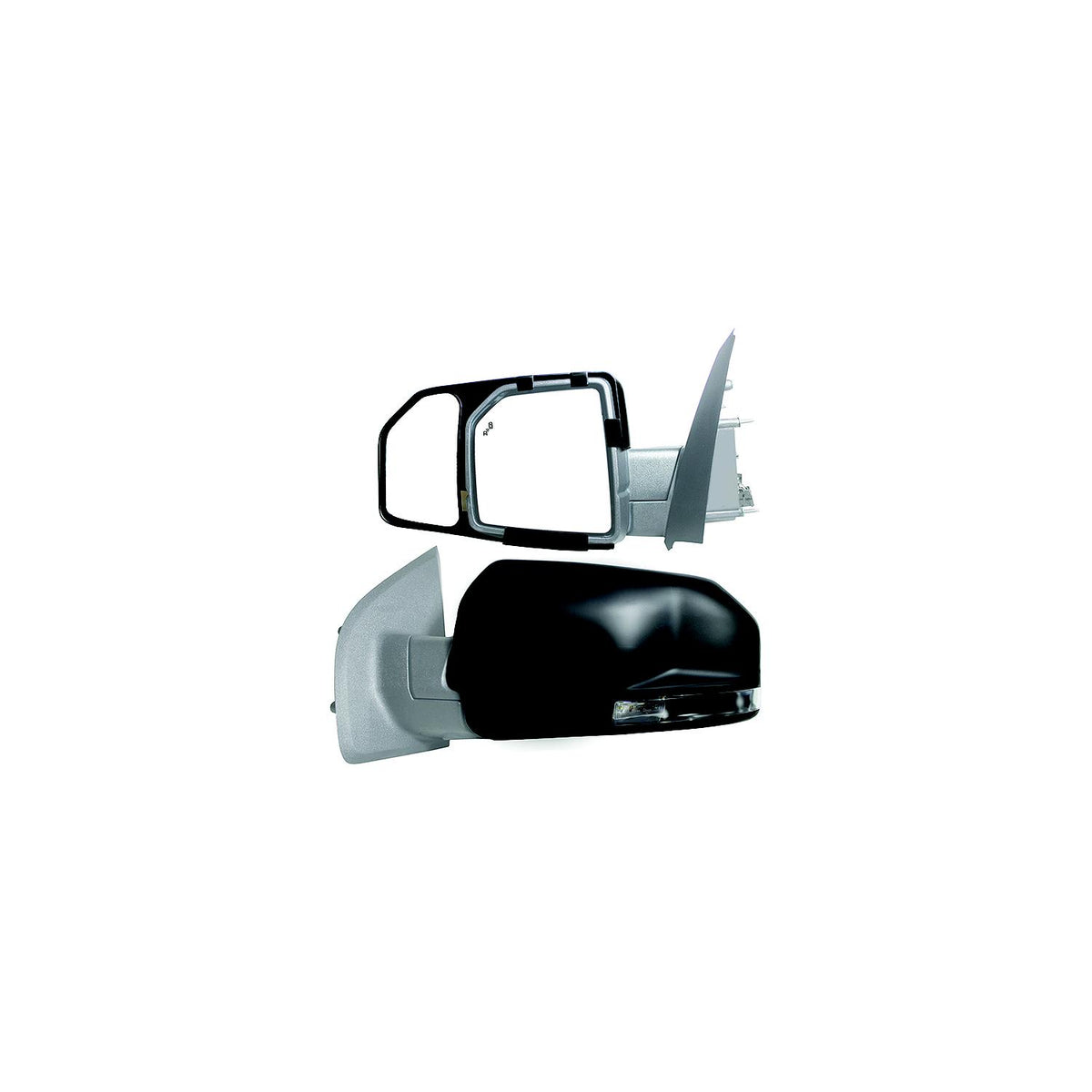 K Source 81850 Fit System Snap-On RV Towing Mirrors - 2 Pack ...