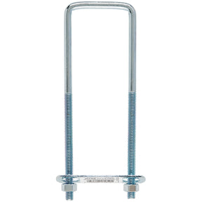 Hampton 5/16 in. X 2 in. W X 6-3/4 in. L Coarse Zinc-Plated Steel Square Bend U Bolt, Pack of 10