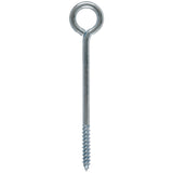 Hampton 1/4 in. X 4-1/2 in. L Zinc-Plated Steel Lag Thread Eyebolt, Pack of 10