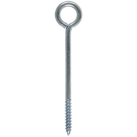 Hampton 1/4 in. X 4-1/2 in. L Zinc-Plated Steel Lag Thread Eyebolt, Pack of 10
