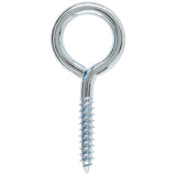 Hampton 3/8 in. X 4 in. L Zinc-Plated Steel Lag Thread Eyebolt, Pack of 10