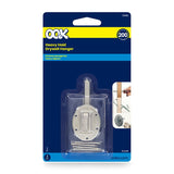 OOK 55099/55051 Picture Hanger, 200 lb, Steel, Nickel