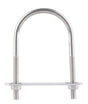 Hampton 1/4 in. X 2 in. W X 3-1/2 in. L Coarse Stainless Steel U-Bolt, Pack of 5