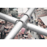 Hampton 5/16 in. X 2-1/2 in. W X 3-1/2 in. L Coarse Stainless Steel U-Bolt, Pack of 5