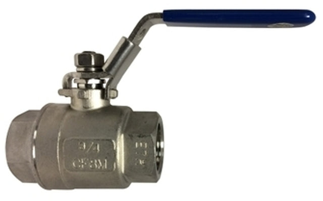 Midland Industries 949163 Ball Valve, 1/2 in Connection, FPT, 1000 psi Pressure
