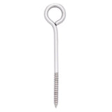 Hampton 5/16 in. X 6 in. L Stainless Stainless Steel Lag Thread Eyebolt, Pack of 5
