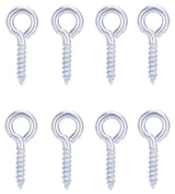 ProSource LR-225-PS Screw Eye, 3.3 mm Dia Wire, 4.3 mm Thread, 19/32 in L Thread, 1-3/16 in OAL, 57 lb Working Load