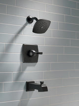 Delta FLYNN Monitor 14 144768C-BL Tub and Shower Faucet, Single Function Showerhead, 2 gpm Showerhead, 1-Handle