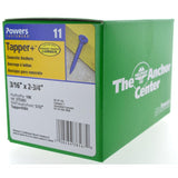 HILLMAN Tapper 3/16 in. D X 2.75 in. L Steel Flat Head Concrete Screw Anchor 100 pk