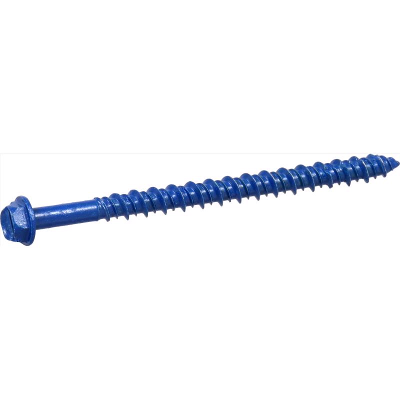 HILLMAN Tapper 3/16 in. D X 2.75 in. L Steel Hex Head Concrete Screw Anchor 100 pk