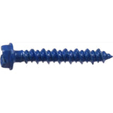 HILLMAN Tapper 3/16 in. D X 1.25 in. L Steel Hex Head Concrete Screw Anchor 100 pk