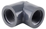 Lasco 808007BC Pipe Elbow, 3/4 in, FIP, 90 deg Angle, PVC, SCH 80 Schedule