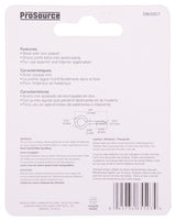 ProSource LR-227-PS Screw Eye, 2 mm Dia Wire, 2.5 mm Thread, 15/64 in L Thread, 5/8 in OAL, 25 lb Working Load, Steel