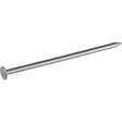 Hillman 532590 Nail, 4D, 1-1/2 in L, Steel, Bright, Flat Head, Smooth, Thin Shank, Silver, Pack of 6