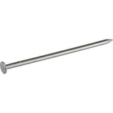 Hillman 532590 Nail, 4D, 1-1/2 in L, Steel, Bright, Flat Head, Smooth, Thin Shank, Silver, Pack of 6