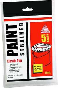 Trimaco 11523 Series Paint Strainer Bag, 5 gal Capacity, 600 um