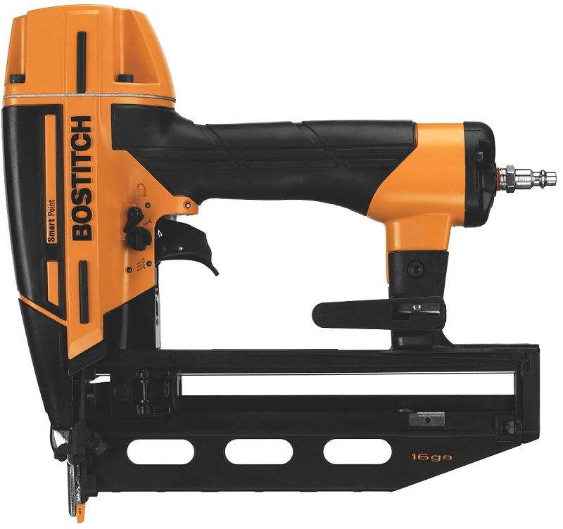 Bostitch BTFP71917 Finish Nailer Kit, 12.5 in L x 3.3 in W x 11.3 in H Dimensions, 100 Magazine, Glue Collation