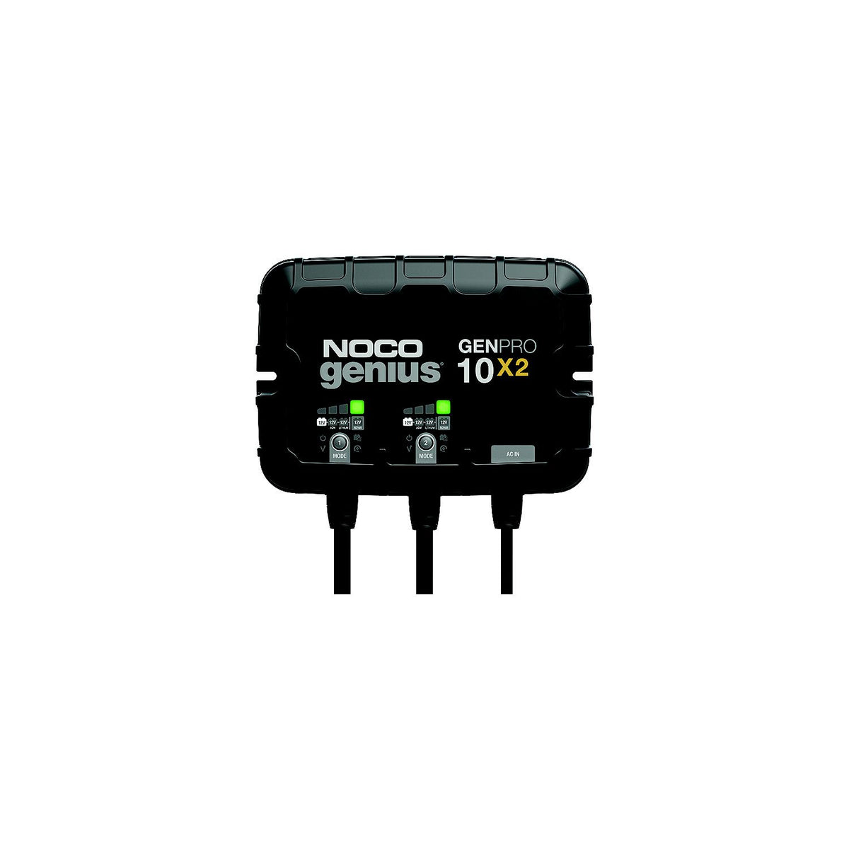 Noco GenProX2 On-Board Battery Charger, 2-Banks