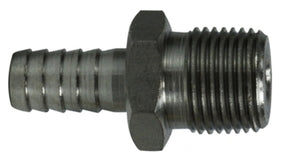 Midland Industries 73958FT Adapter, 2 in, Hose Barb, 2 in, MIP, 304 Stainless Steel