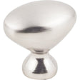 Hardware Resources K460SN-10 Cabinet Knob, Traditional, 1-1/4 in Dia, Zinc, Satin Nickel