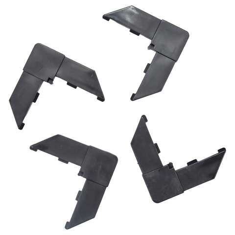 Phifer Bronze Aluminum 3 in. W X 6 in. L Window Frame Corner 1 pk