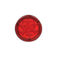 FulTyme RV LED 4" Round Sealed Light W/Reflex Mounting Flange, Red