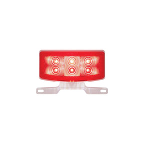 FulTyme RV 1193 LED RV Combination Tail Light, Driver Side With License Bracket and Illuminator