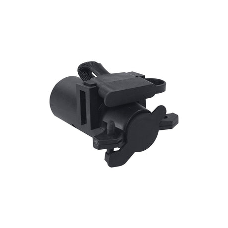 7-Way RV Style Connector to 6-Way Round and 5-Way Flat Adapter