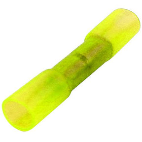FulTyme RV Crimp 'N Seal Butt Splice Heat Shrink, 12-10 Ga. Yellow, 3/Pk