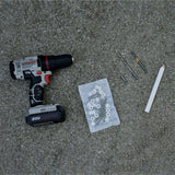 Barrette Outdoor Living No. 8 X 1.5 in. L Square White Coarse Screen Panel Fastener Kit 12 pk