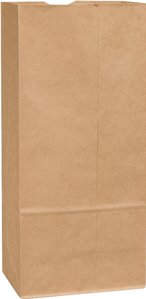 Duro Bag 80078 BBL Sack, 12 x 7 x 17 in, 66 lb Capacity, 12 in L, 7 in W, 17 in H, Kraft Paper, Brown