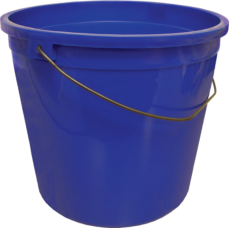 Leaktite #1124143 Rim Pail, 10 qt, HDPE, Red, Pack of 12