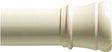 Zenna Home 608W/604W Adjustable Shower Curtain Rod, 34-1/2 to 60 in L Adjustable, 1-1/4 in Dia Rod, Steel
