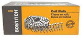Bostitch C6R90BDSS-316 Series Siding Nail, Wire Coil Collation, 2 in L, Stainless Steel, Ring Shank