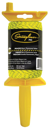 Stringliner 25494 Line Reel, 500 ft L Line, Black/Fluorescent Yellow Line
