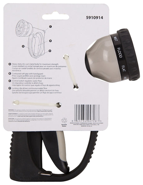 Landscapers Select GT-31596 Spray Nozzle, Female, Zinc, Black, Powder-Coated